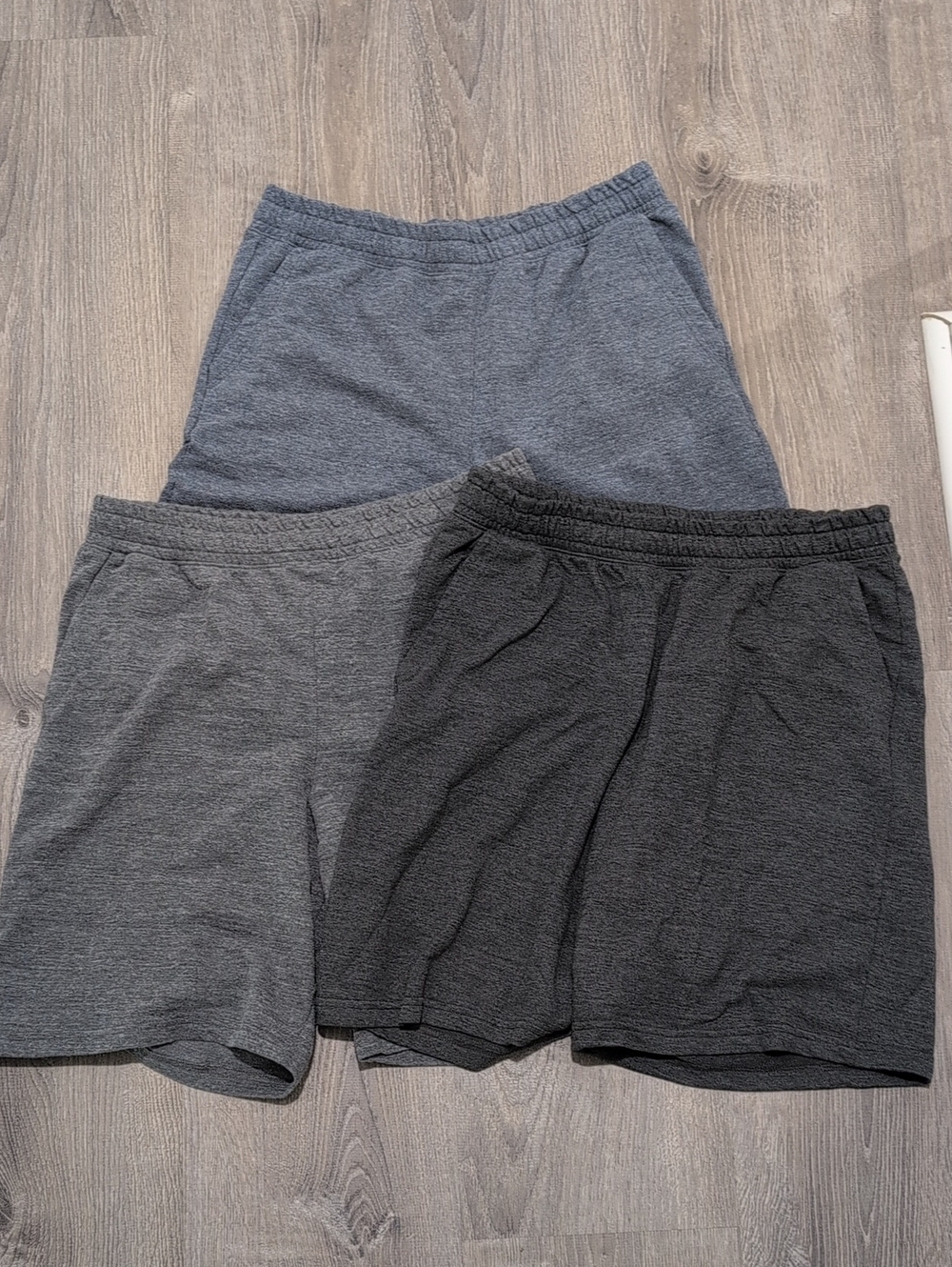 Hanes Men's Originals French Terry Sweat Shorts Pull-on Athletic 9" Lot